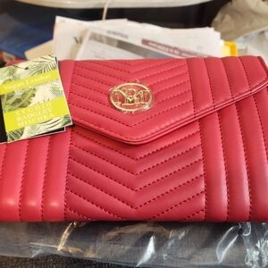 Red Quilted Women's Bag